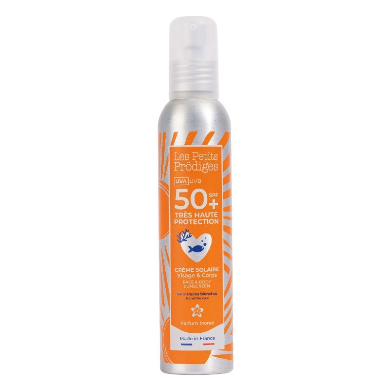 Sonnencreme Gesicht & Körper IP 50+ Monoï 100ml - Les Petits Prödiges