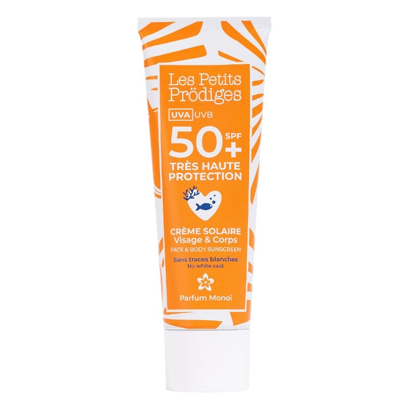 Sonnencreme Gesicht & Körper IP 50+ Monoï - Les Petits Prödiges