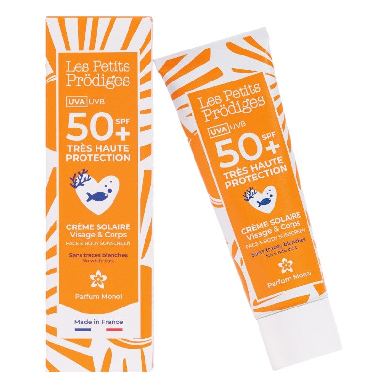 Sonnencreme Gesicht & Körper IP 50+ Monoï - Les Petits Prödiges