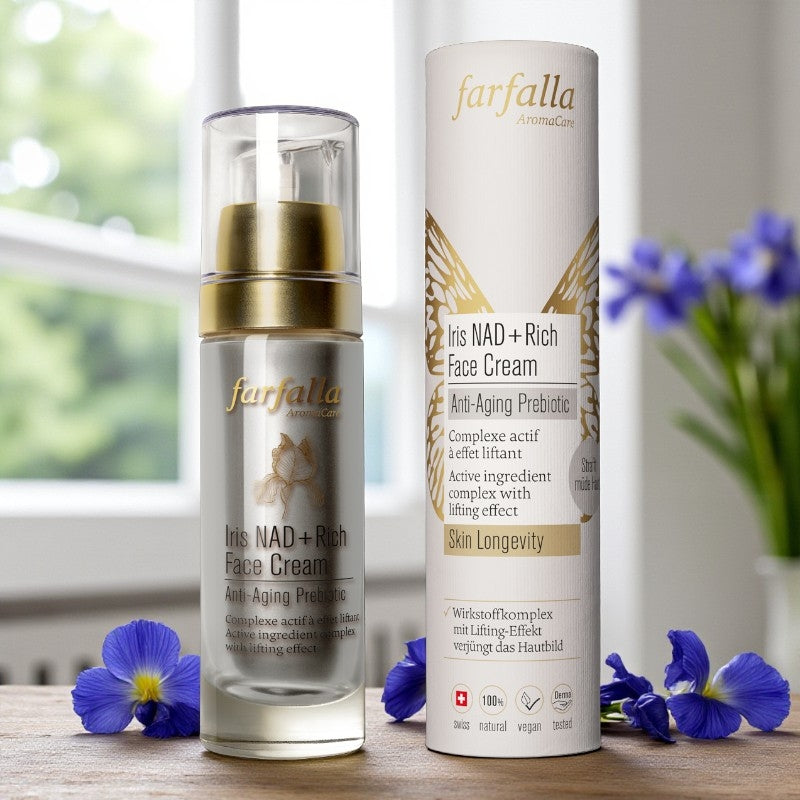 Farfalla - Crème visage riche BIO iris NAD+ 30ml