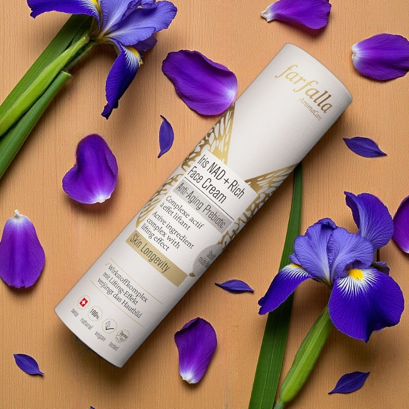 Farfalla - Crème visage riche BIO iris NAD+ 30ml