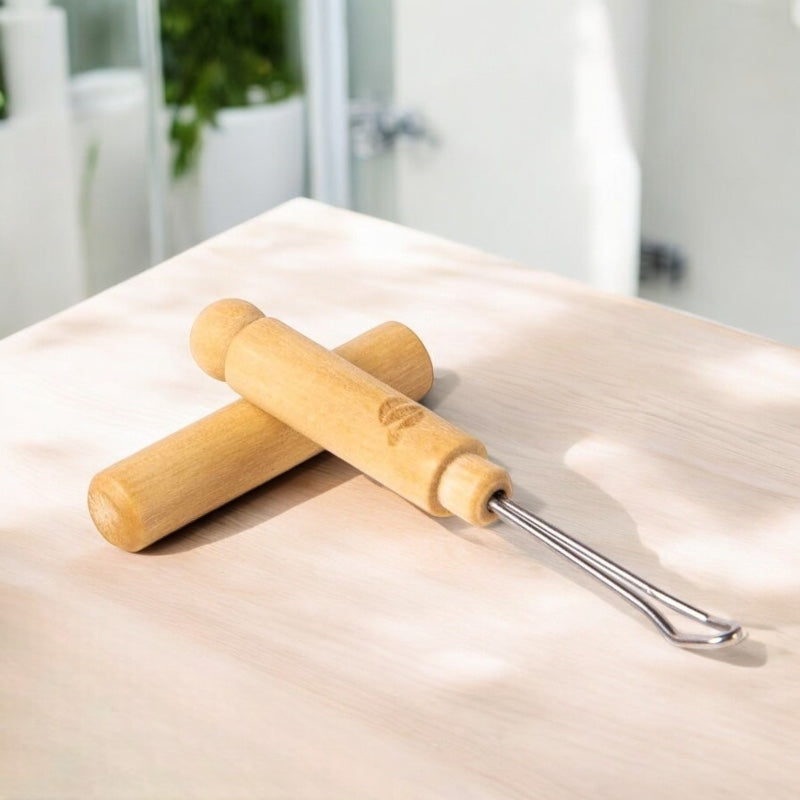 Anaé - Cureoreille escurette naturel en bois