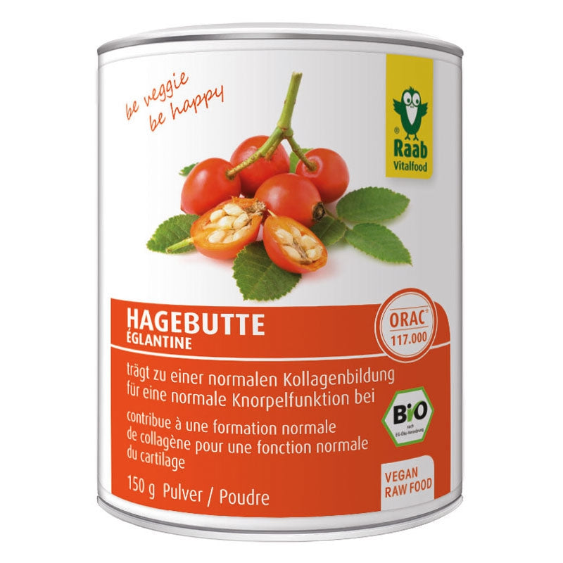 Cynorrhodon en poudre BIO - Raab Vitalfood 150g