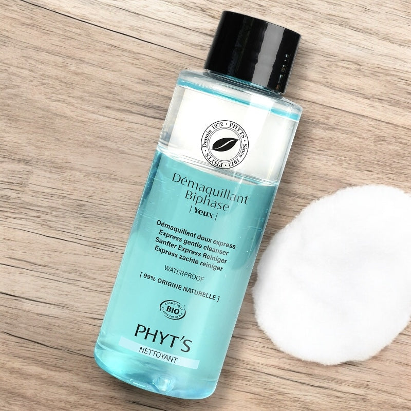Zweiphasen-Augen-Make-up-Entferner Aprikose & Kornblume BIO