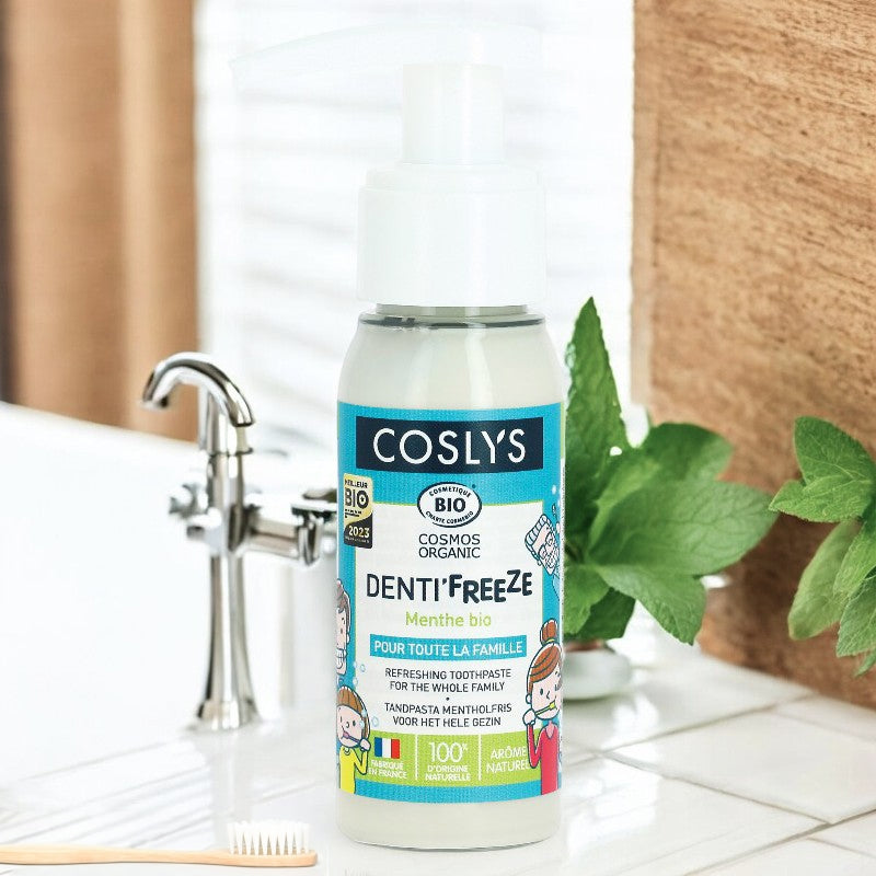 Coslys - Dentifrice famille BIO menthe sans fluor 55g
