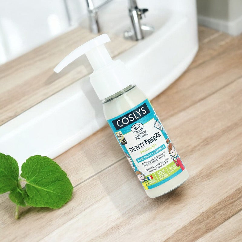 Coslys - Dentifrice famille BIO menthe sans fluor 55g
