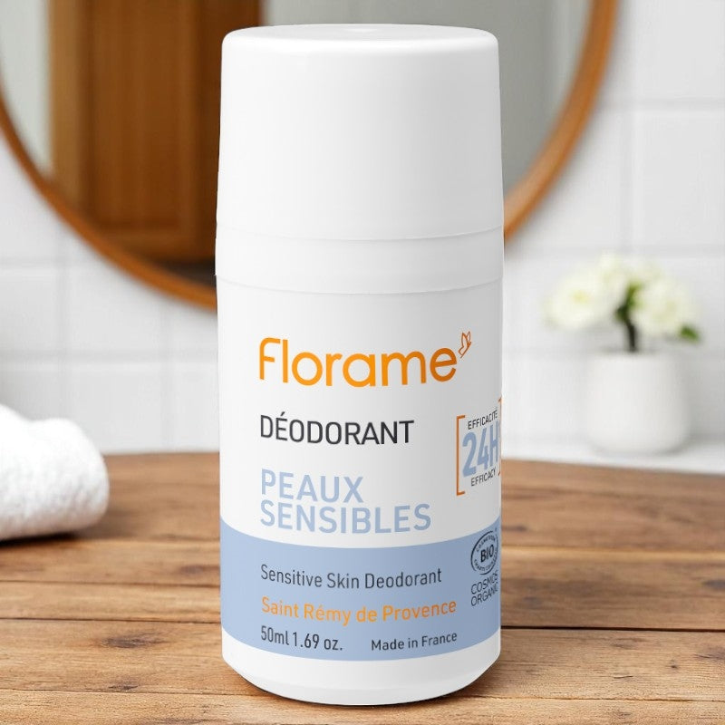 Florame - Deo Roll-On empfindliche Haut BIO