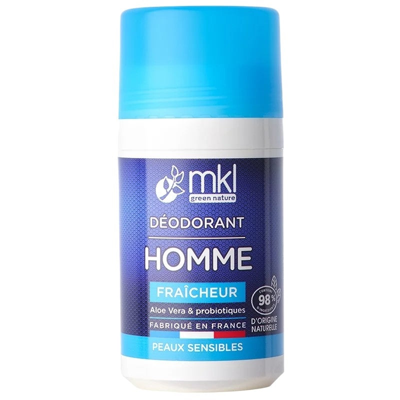 Déodorant à bille fraîcheur homme BIO aloe vera
