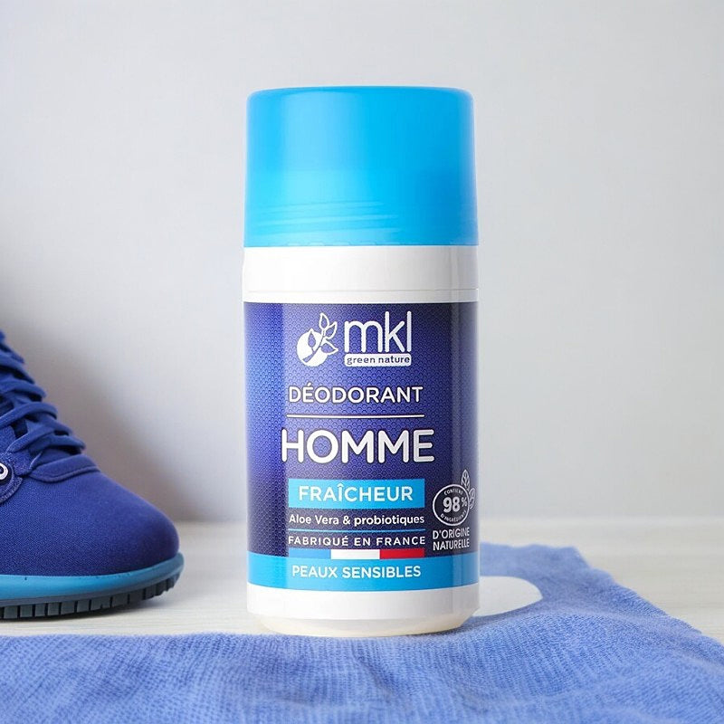 Déodorant à bille fraîcheur homme BIO aloe vera