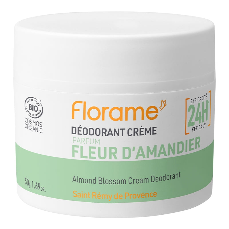 Florame - Déodorant crème BIO fleur d'amandier 50g