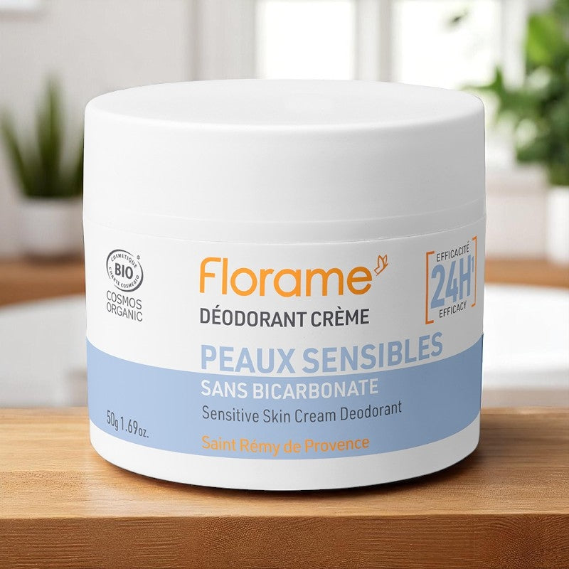 Florame - Deo-Creme ohne Parfum BIO