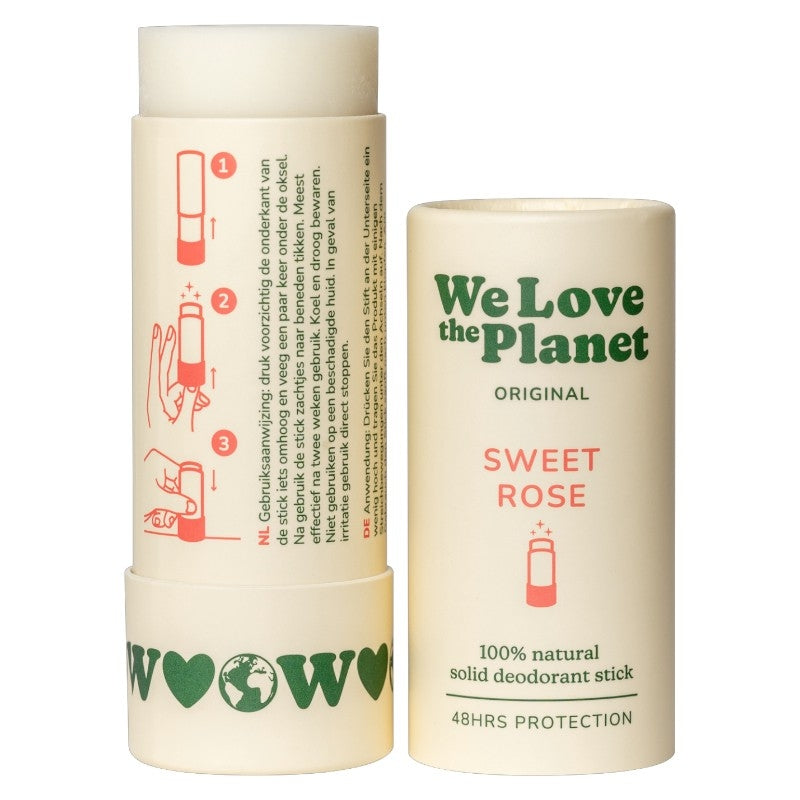 Déodorant stick Sweet Rose 40g We Love The Planet