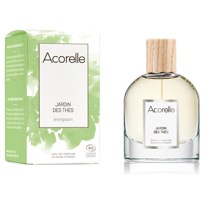 Acorelle - Eau de parfum bio Jardin des Thés énergisante 50ml