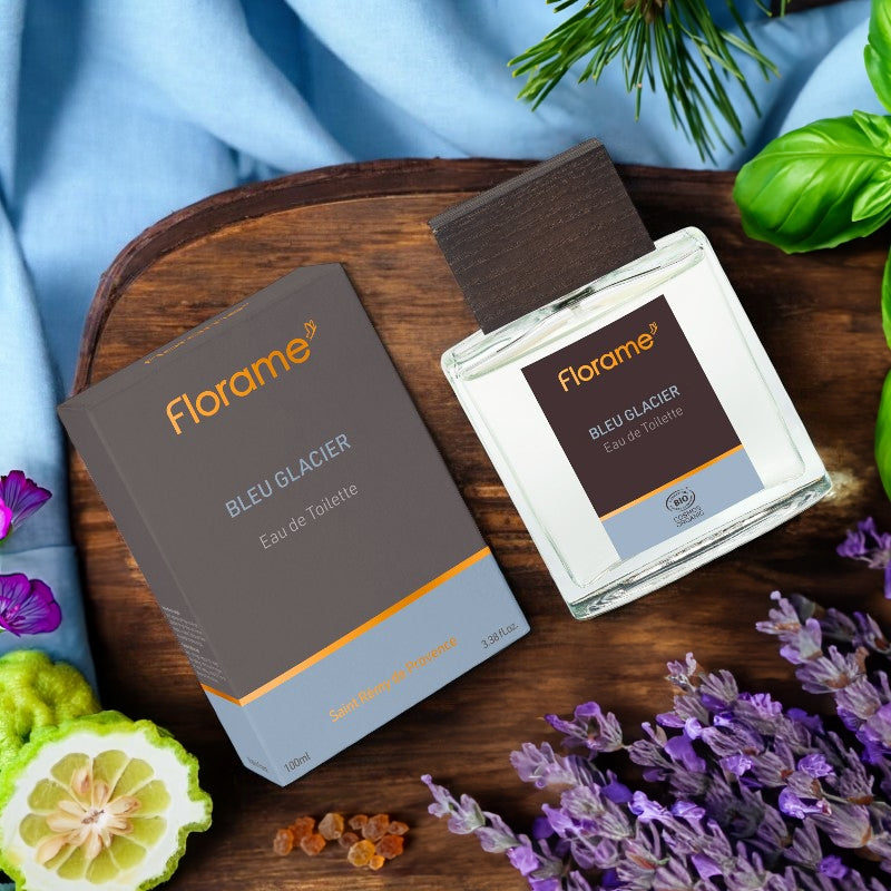Florame - Eau de Toilette für Männer Gletscherblau BIO 100ml