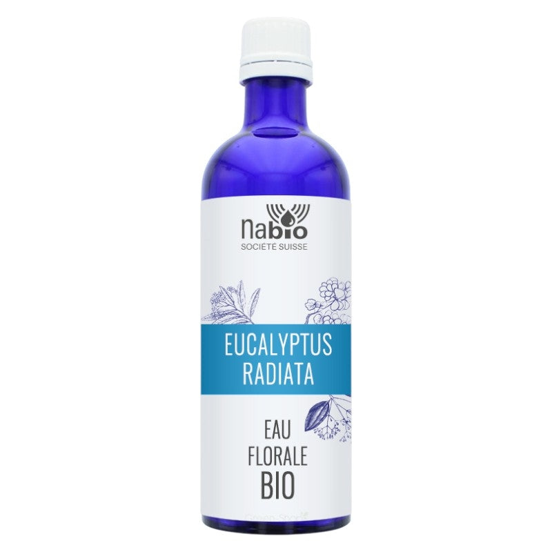 Bio-Eukalyptusblütenwasser (Eucalyptus radiata) – 200 ml – Nabio