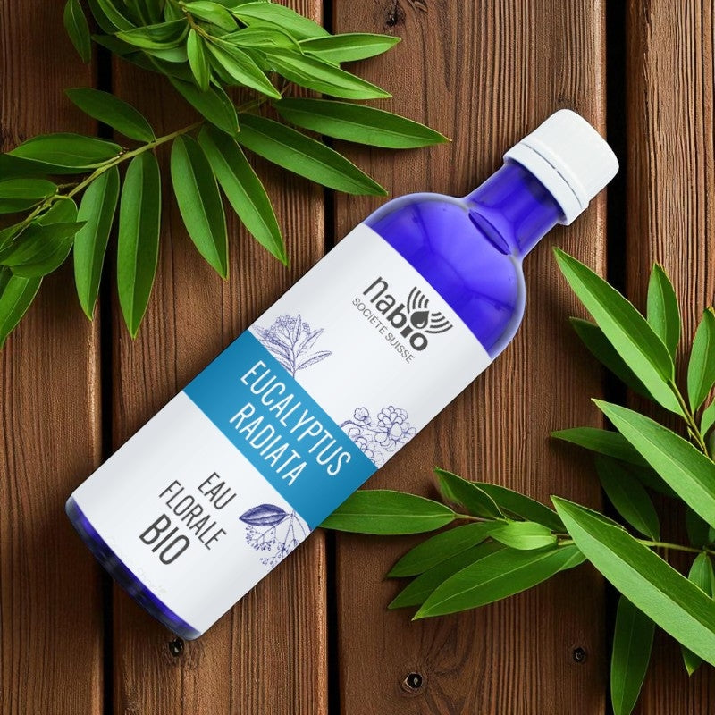 Bio-Eukalyptusblütenwasser (Eucalyptus radiata) – 200 ml – Nabio