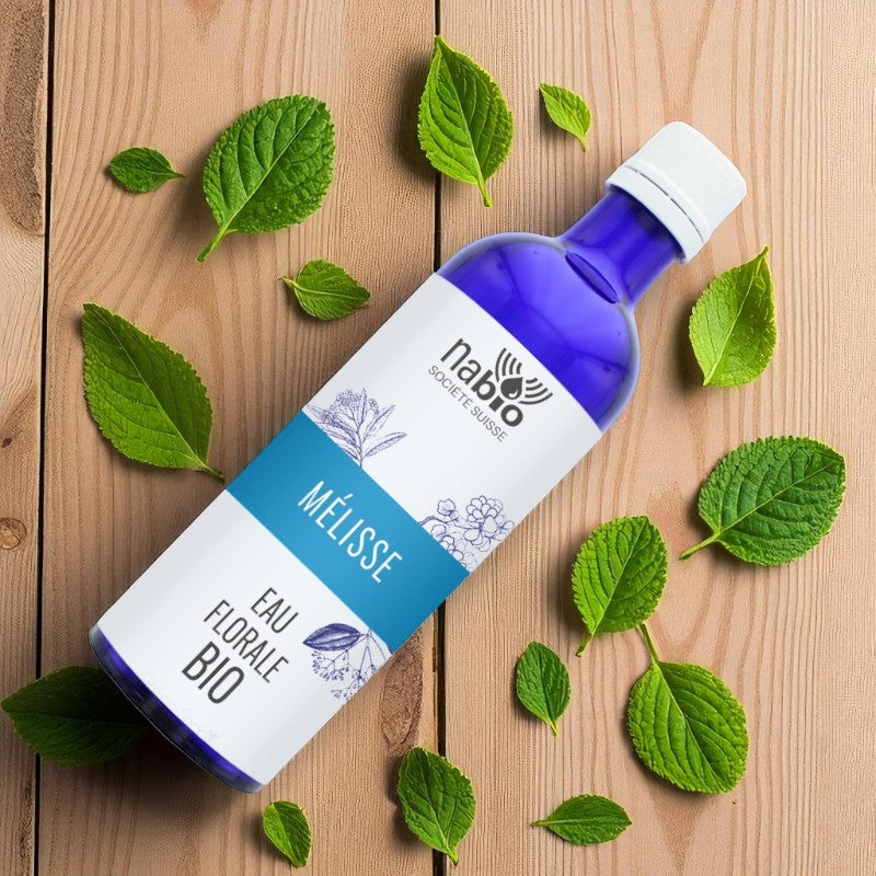 Bio-Zitronenmelissenblütenwasser – 200 ml – Nabio