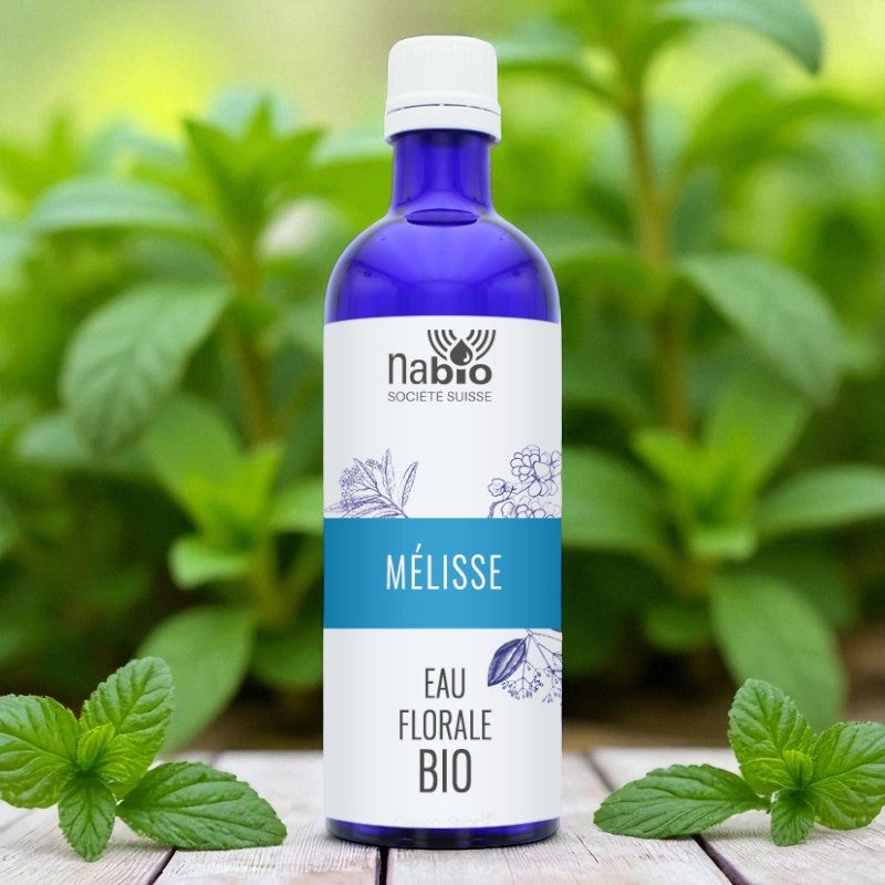 Bio-Zitronenmelissenblütenwasser – 200 ml – Nabio