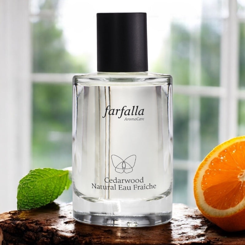 Farfalla - Eau Fraîche für Männer Zedernholz BIO 100ml