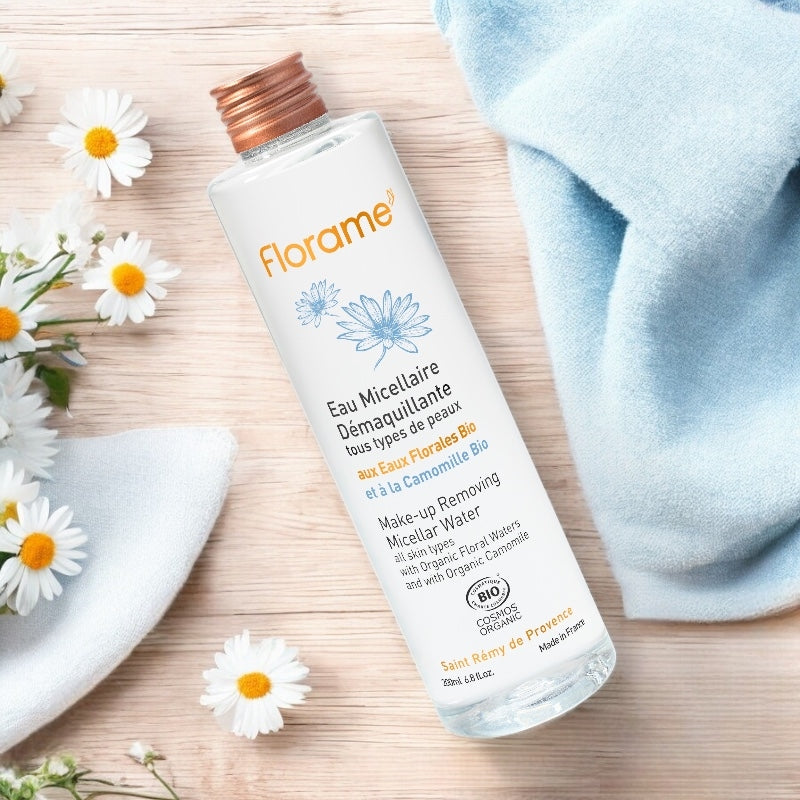 Florame - Eau micellaire démaquillante visage & yeux BIO camomille - 200ml