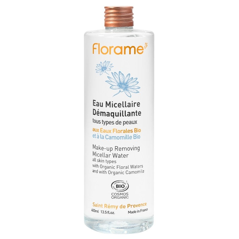Florame - Eau micellaire démaquillante visage & yeux BIO camomille 400ml