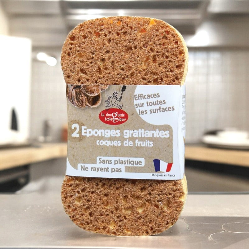Scheuerschwämme aus Fruchtschalen