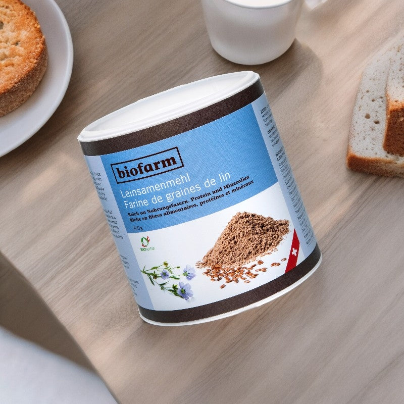 Biofarm - Bio-Schweizer Leinsamenmehl 250g