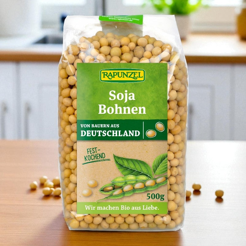 Fèves de soja bio 500g - Rapunzel