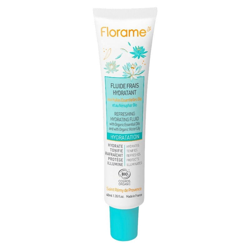Florame - Fluide frais hydratant BIO nénuphar 40ml