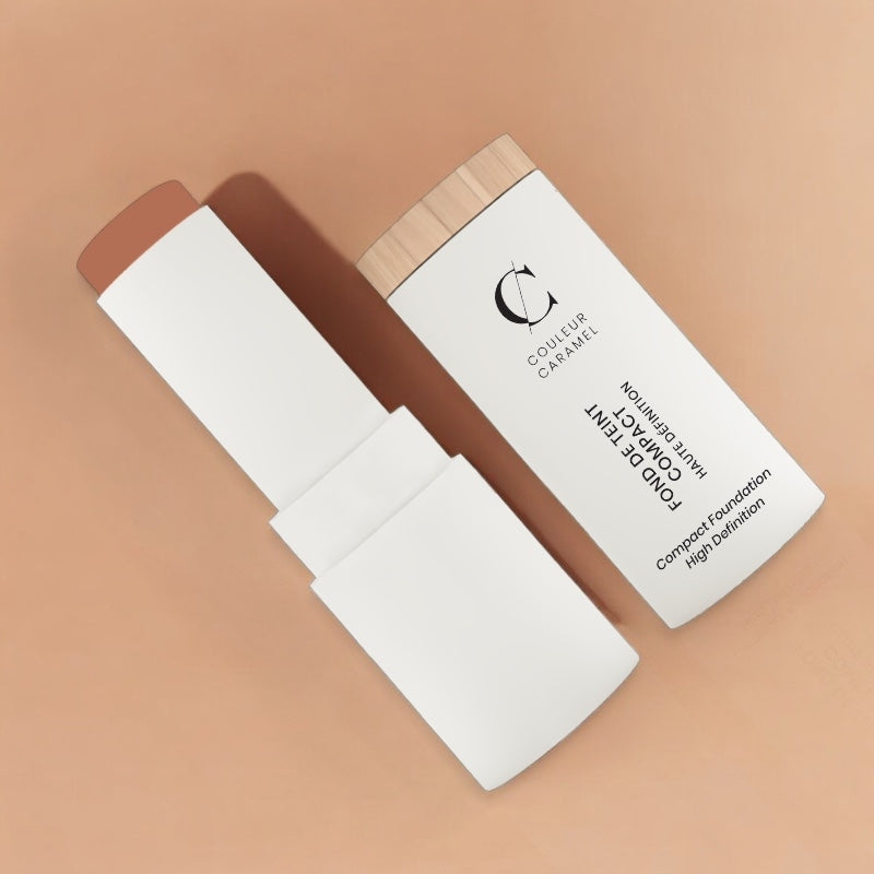Couleur Caramel - Kompakt-Foundation HD Dunkelbeige Nr. 15 BIO 9g