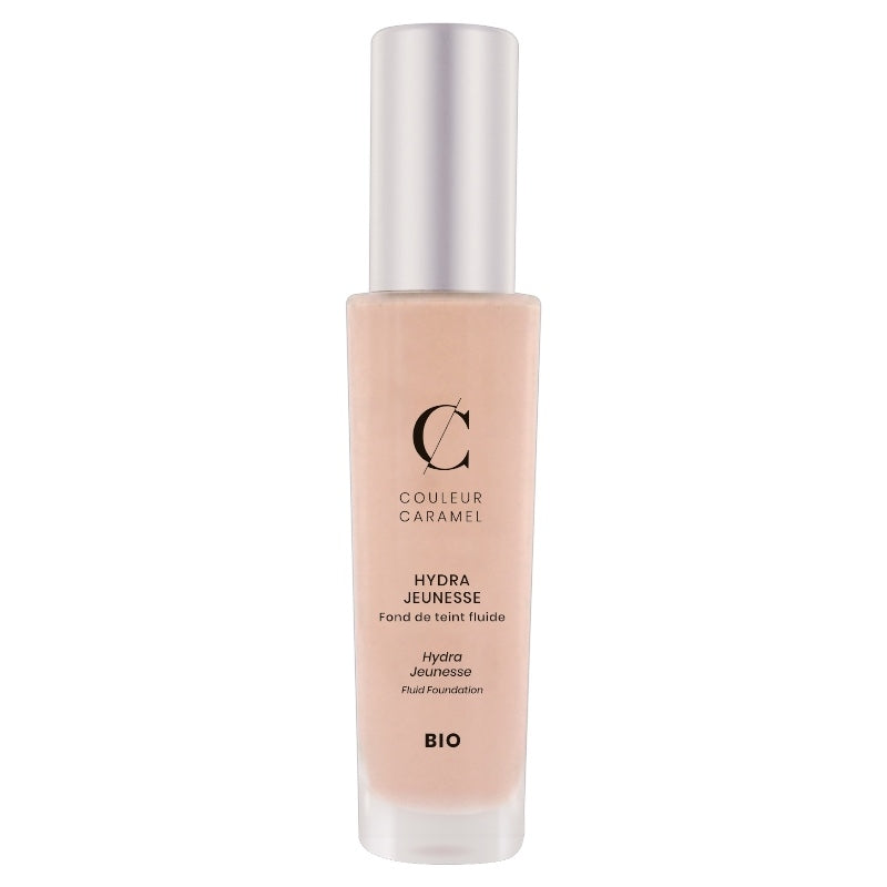 Couleur Caramel - Fond de teint fluide jeunesse Porcelaine N°21 BIO 30ml