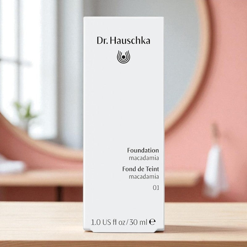 Dr. Hauschka - Fond de teint liquide BIO N°01 macadamia 30ml