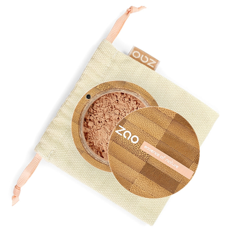Fond de teint poudre Beige noisette N°505 BIO