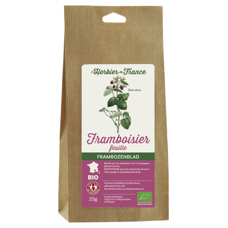 Bio-Himbeere - 25 g - L'Herbier de France