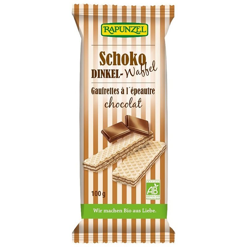 Gaufrettes complètes au chocolat BIO