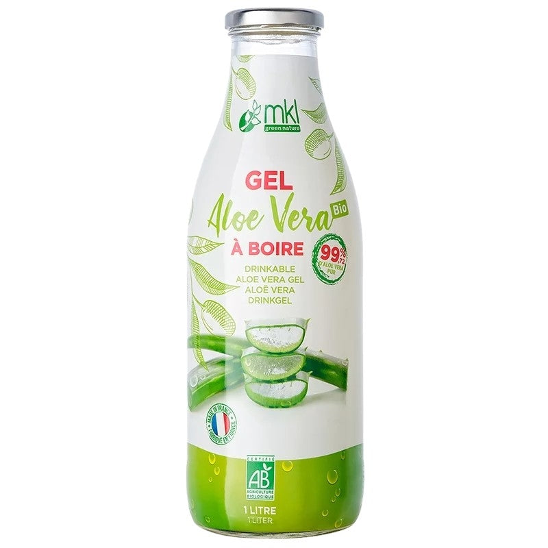 Gel à boire aloe vera bio 1 L - MKL Green Nature