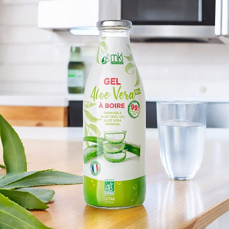 Gel à boire aloe vera bio 1 L - MKL Green Nature
