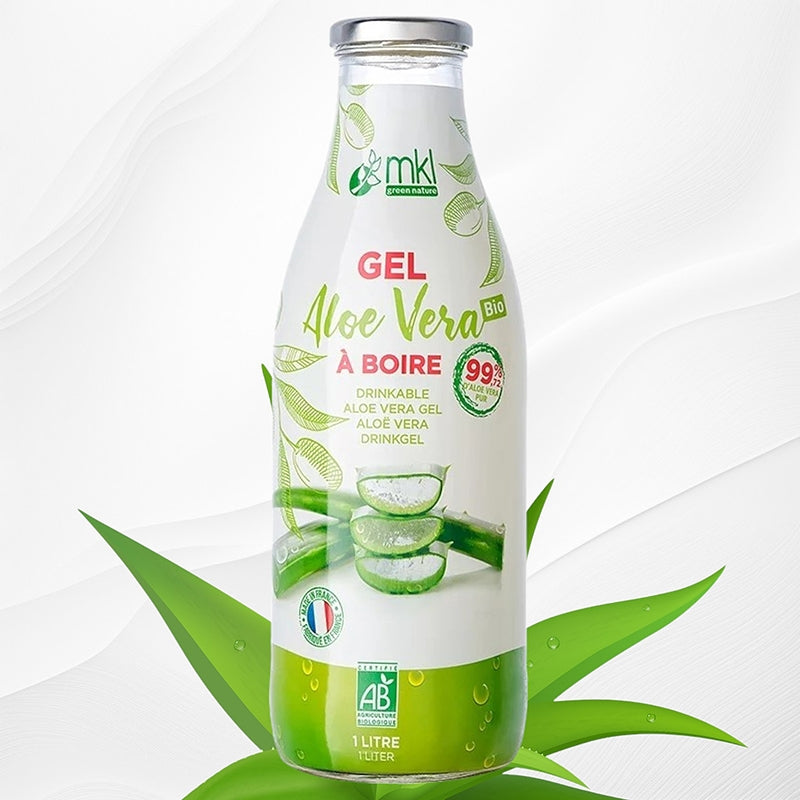 Aloe Vera Trinkgel BIO 1 L - Aloe Vera Saft MKL Green Nature