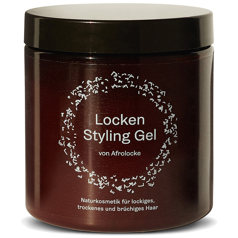 Afrolocke - Gel coiffant cheveux bouclés, frisés & crépus - argan 250ml