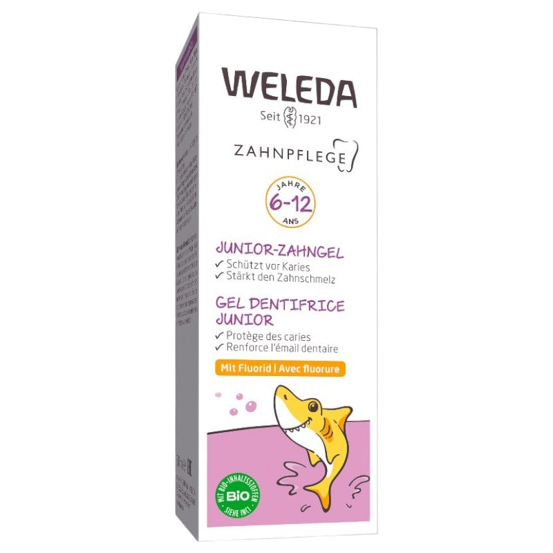Zahngel Junior 6-12 Jahre Calendula mit Fluorid BIO