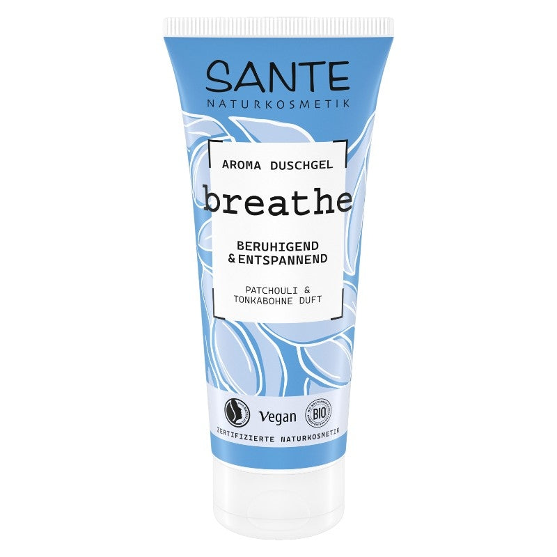Duschgel breathe Patchouli & Tonkabohne BIO