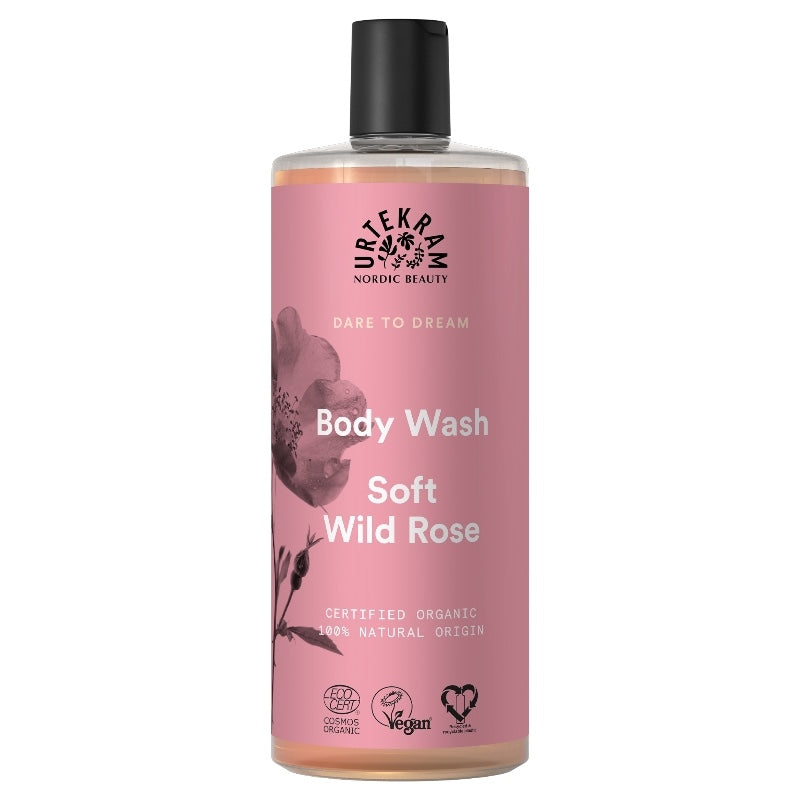Sanftes Duschgel wilde mit Rose BIO