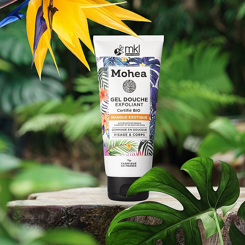Exfolierendes Duschgel exotische Mango BIO