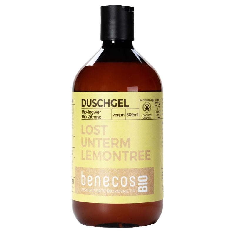 Benecos - Gel douche gingembre & citron BIO 500ml
