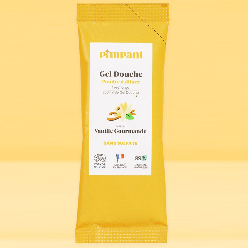 Gel douche poudre à diluer vanille gourmande