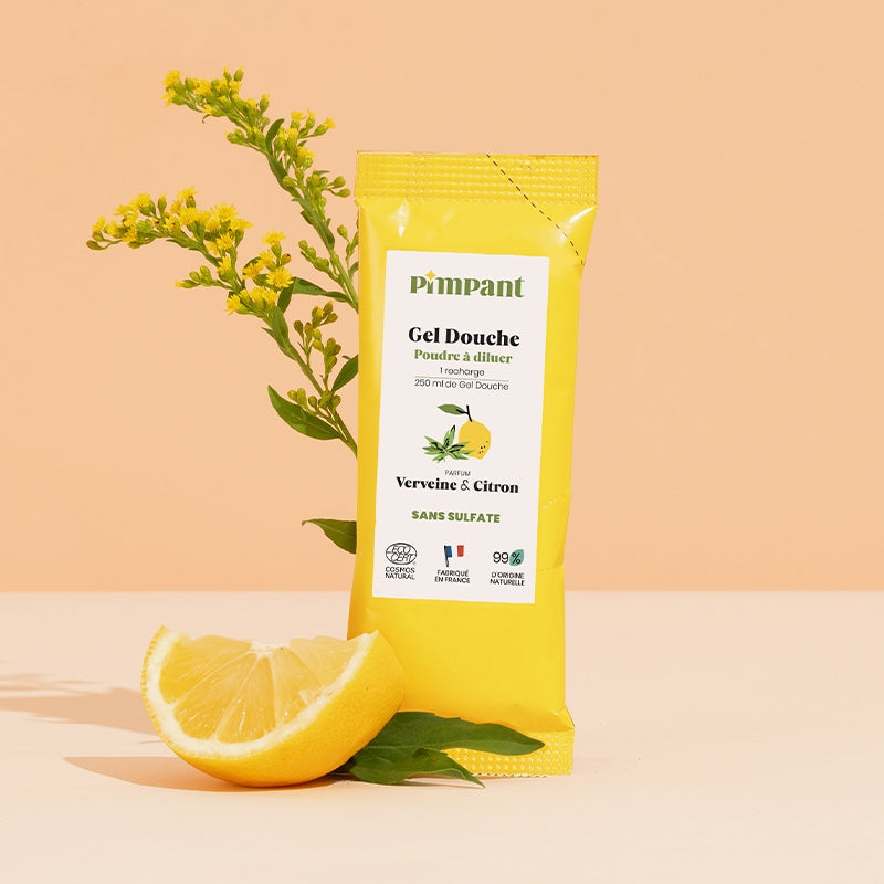 Gel douche poudre à diluer verveine & citron