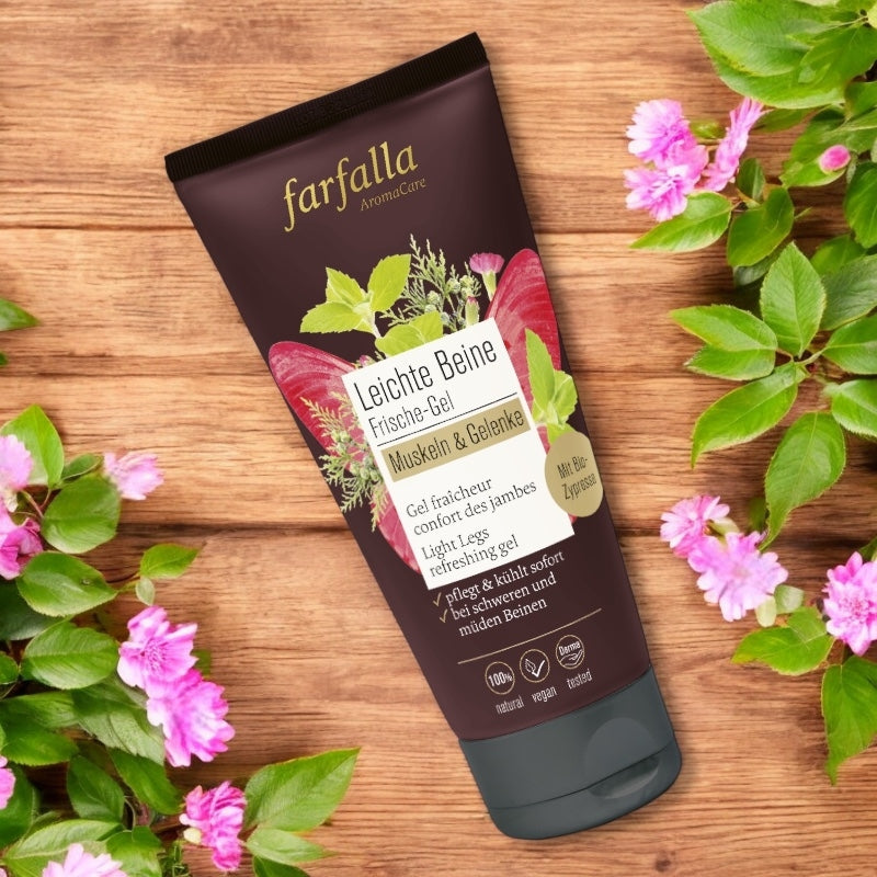 Farfalla - Erfrischendes Bein-Gel Pfefferminze BIO 100ml