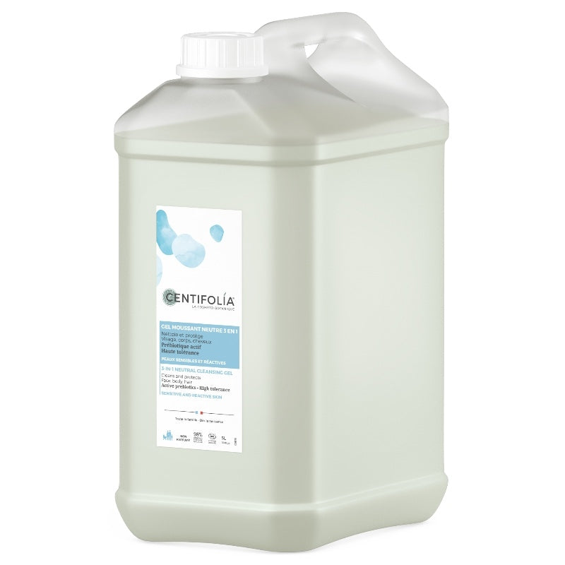 Centifolia - Neutrales 3-in-1 Schäumendes Gel Aloe Vera BIO 5l