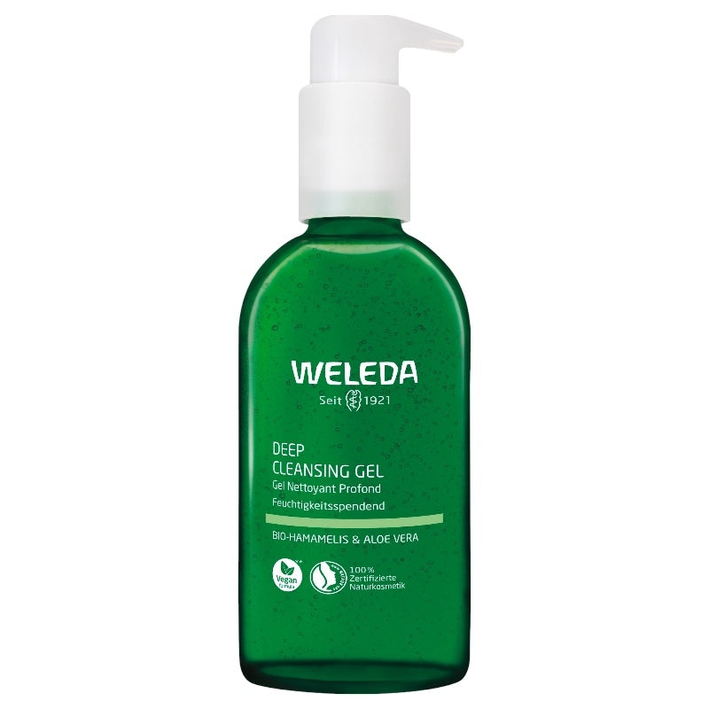 Gel nettoyant profond hamamélis & aloe vera BIO