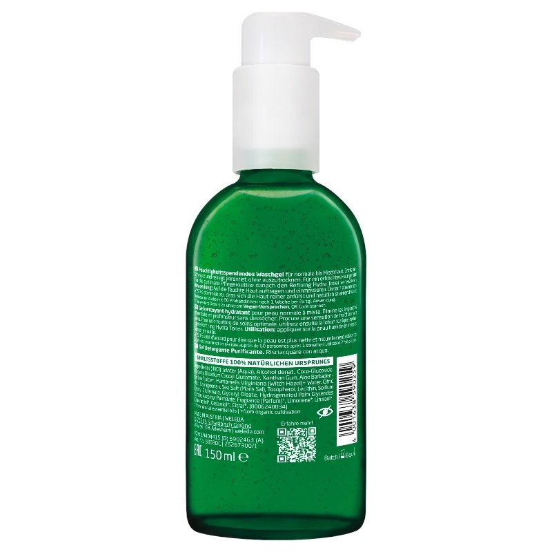Gel nettoyant profond hamamélis & aloe vera BIO